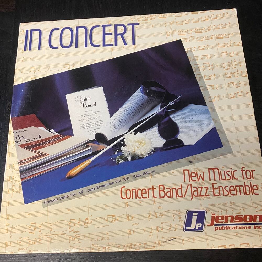 In Concert - New Music for Concert Band Vol. XX/Jazz Ensemble Vol.XVI - Vinyl LP
